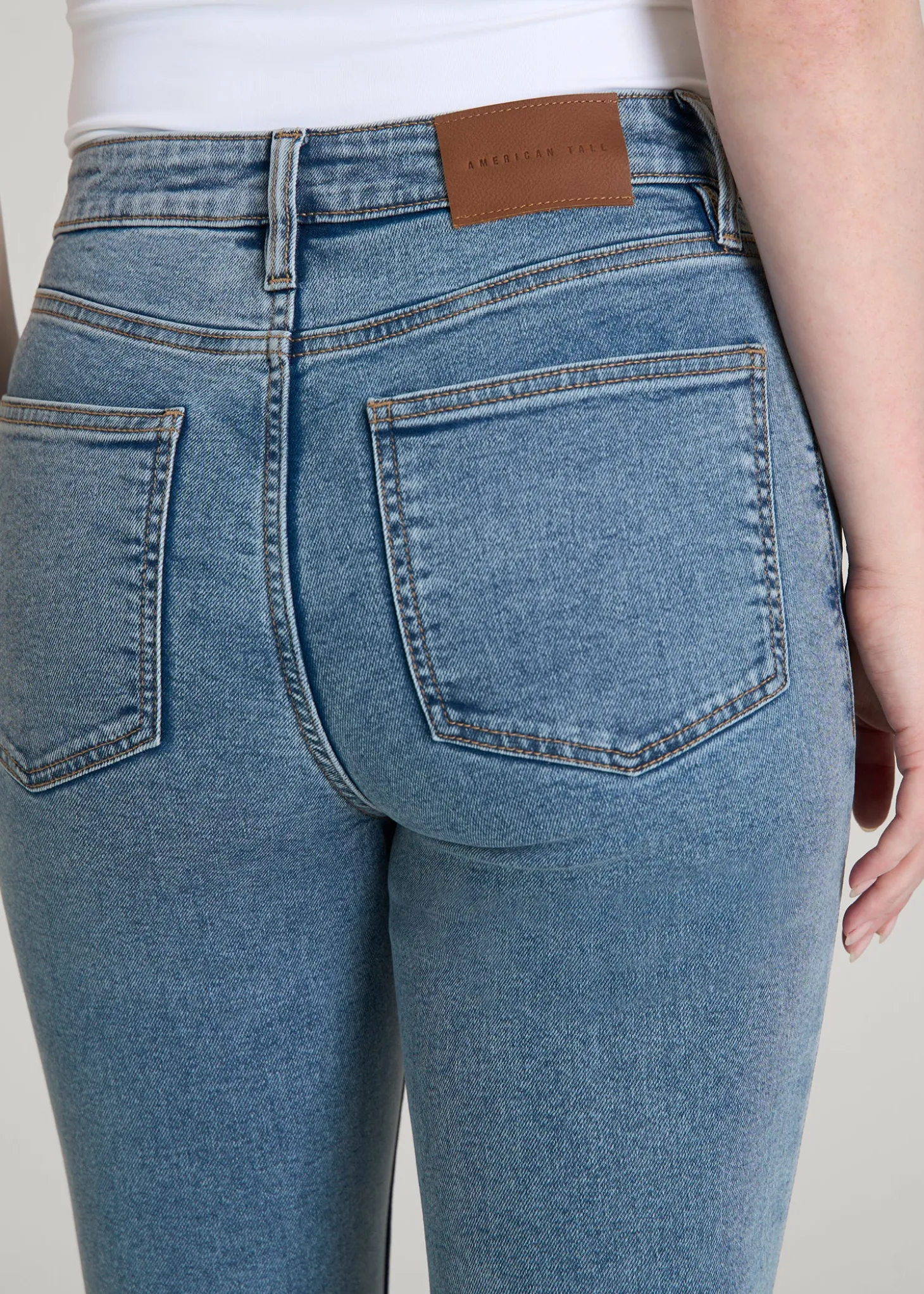 Chloe High Rise Flare Jeans for Tall Women