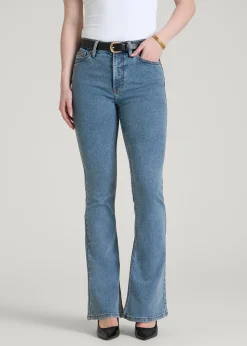 Chloe High Rise Flare Jeans for Tall Women
