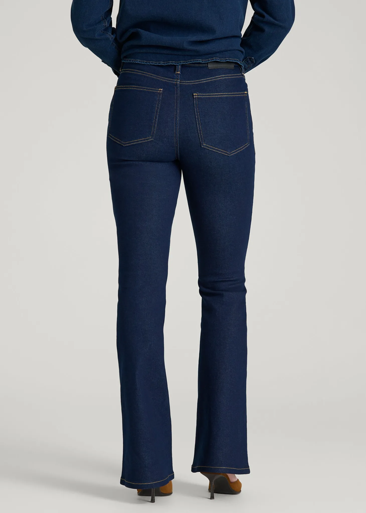 Chloe High Rise Flare Jeans for Tall Women