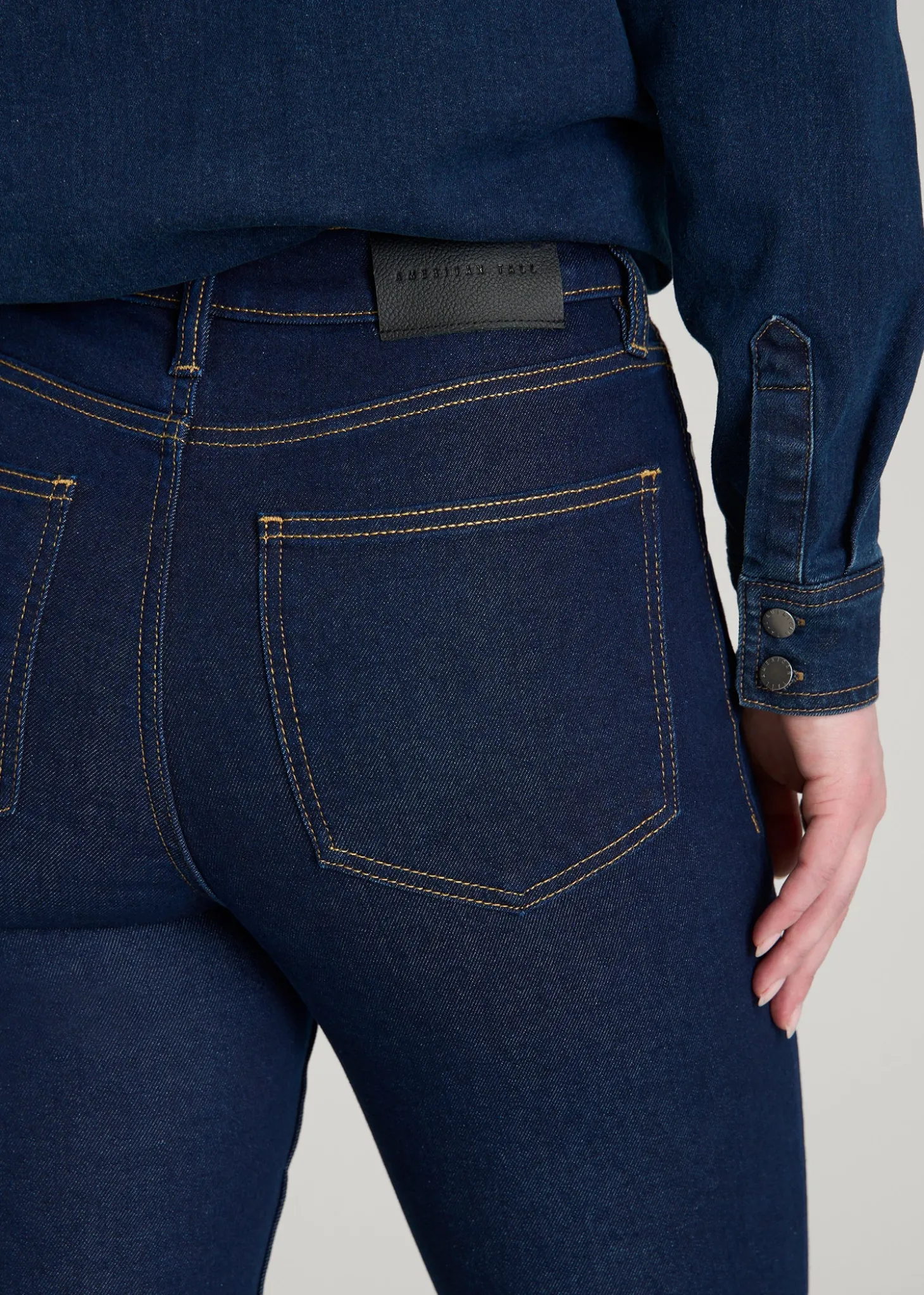 Chloe High Rise Flare Jeans for Tall Women