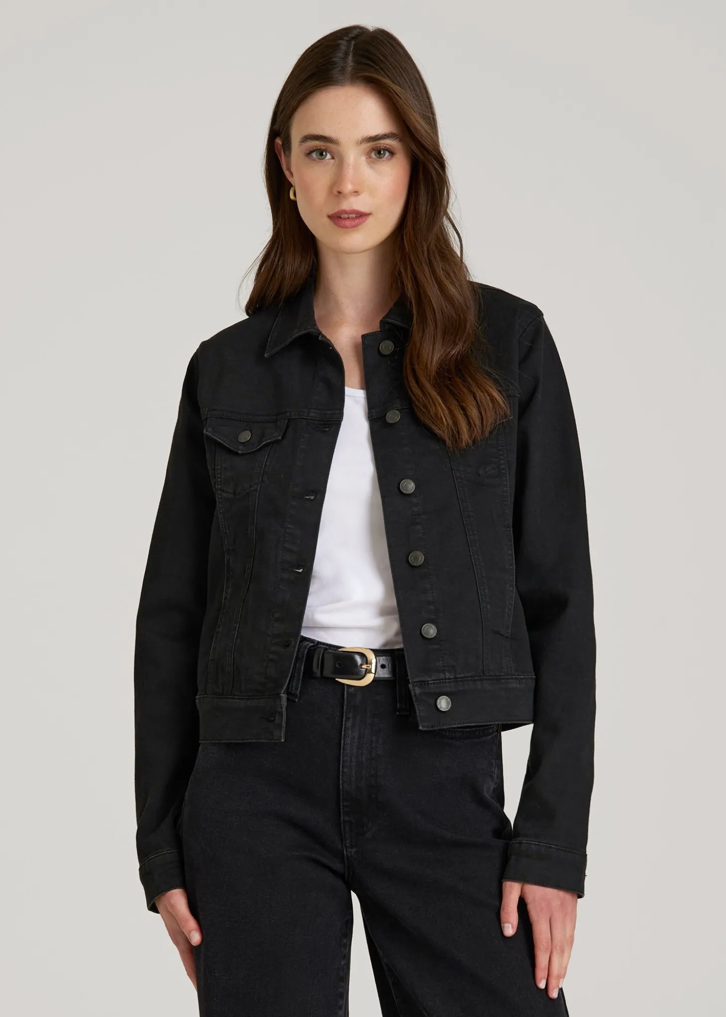 Classic Denim Jacket for Tall Women