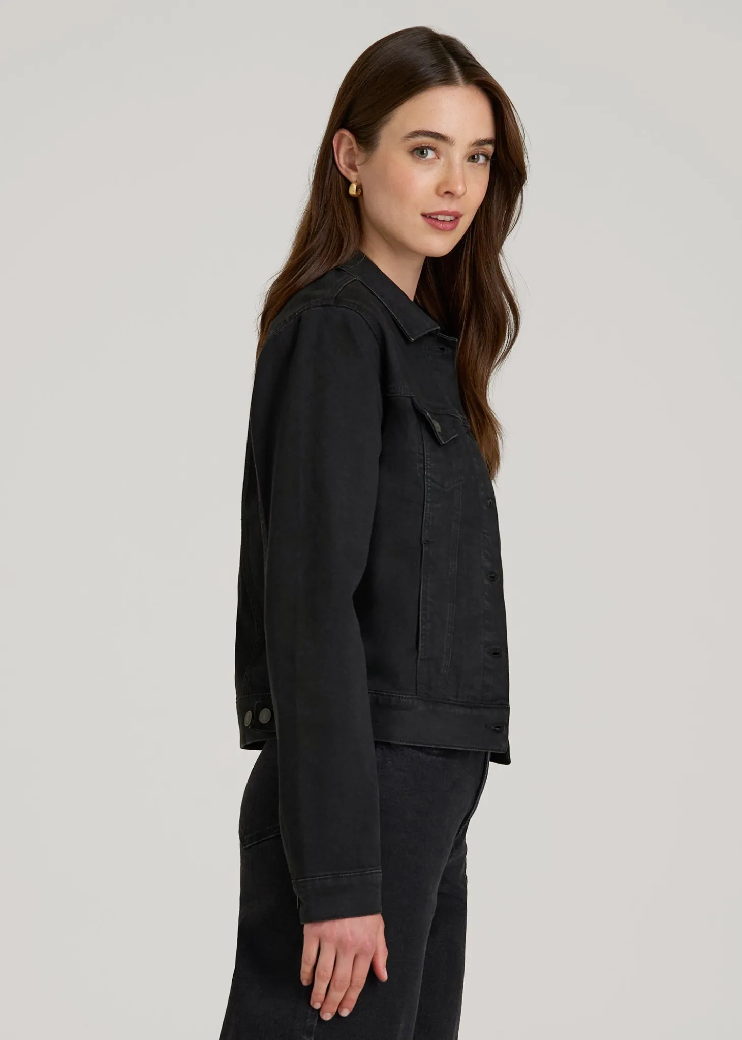 Classic Denim Jacket for Tall Women