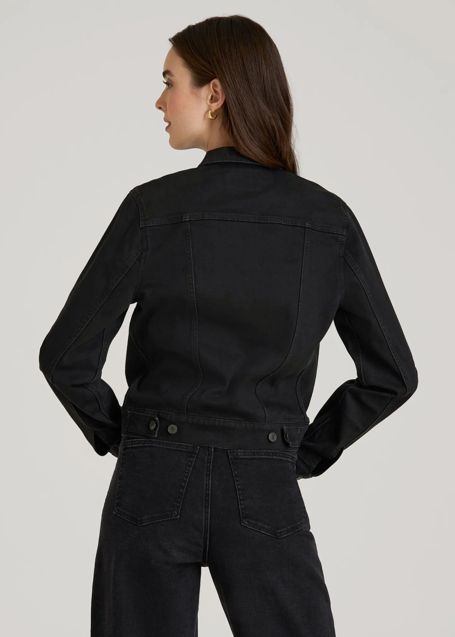 Classic Denim Jacket for Tall Women