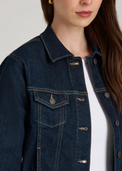 Classic Denim Jacket for Tall Women