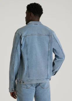 Classic Denim Jacket for Tall Men
