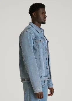 Classic Denim Jacket for Tall Men