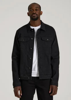 Classic Denim Jacket for Tall Men