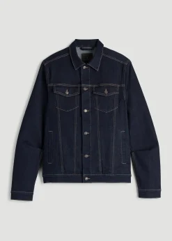 Classic Denim Jacket for Tall Men