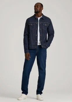 Classic Denim Jacket for Tall Men