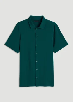 Coastal Perforated Button shirt for Tall Men