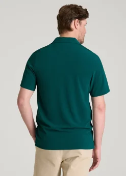 Coastal Perforated Button shirt for Tall Men