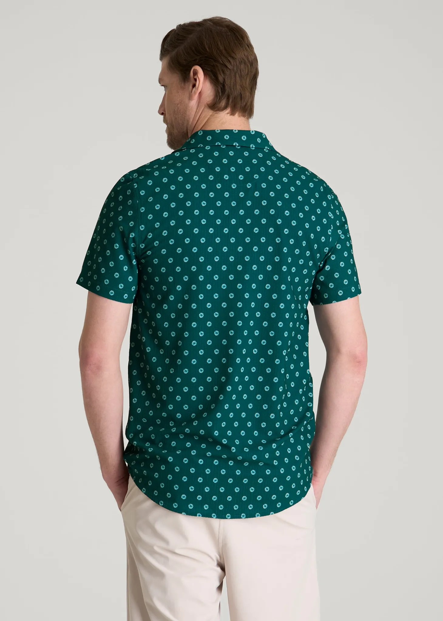 Coastal Perforated Polo for Tall Men