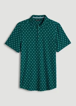 Coastal Perforated Polo for Tall Men