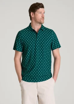 Coastal Perforated Polo for Tall Men