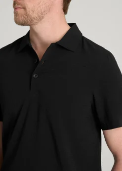 Coastal Perforated Polo for Tall Men