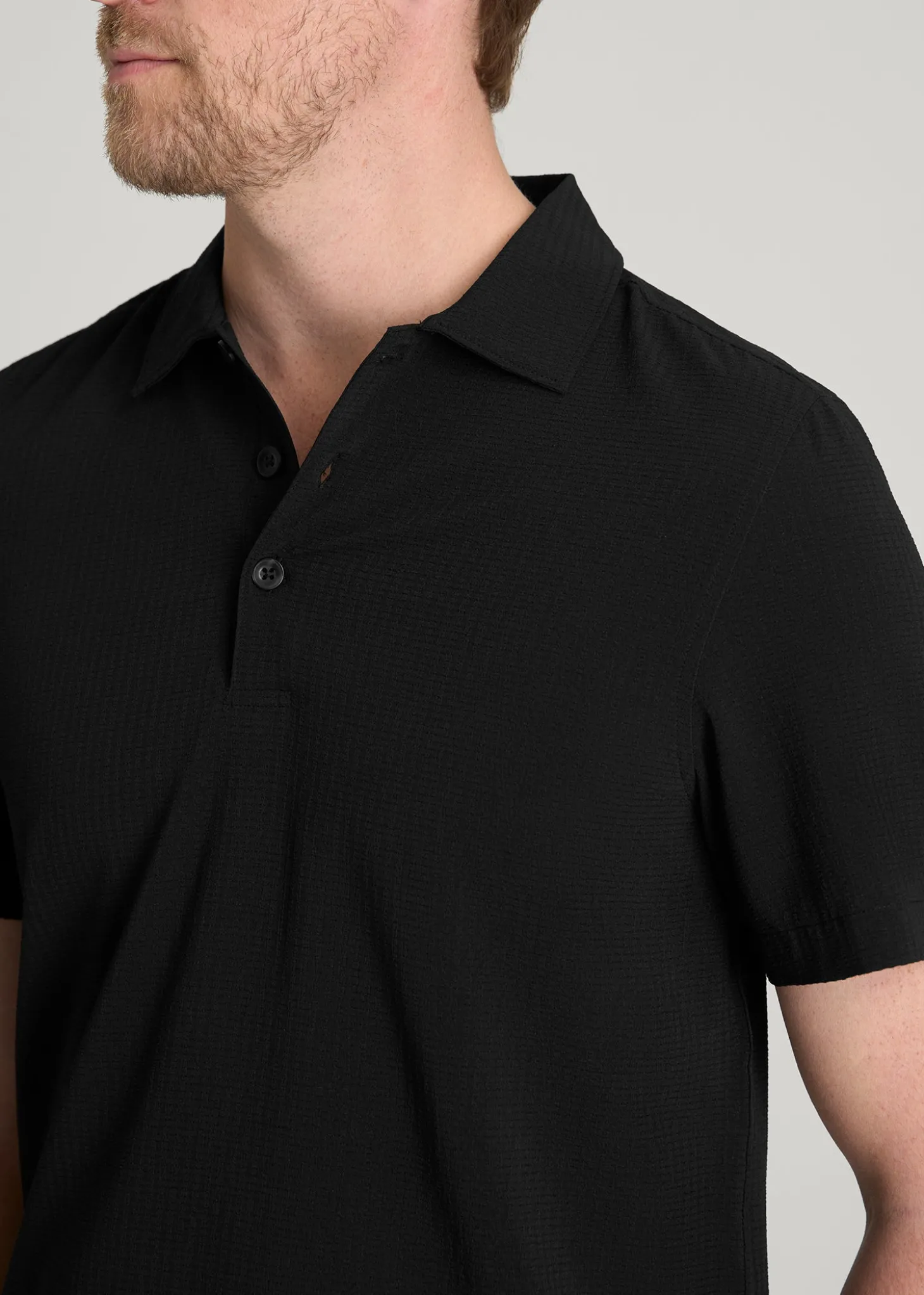 Coastal Perforated Polo for Tall Men