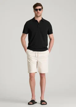 Coastal Perforated Polo for Tall Men