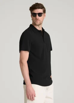 Coastal Perforated Polo for Tall Men