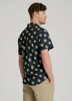 Coastal Perforated Polo Shirt for Tall Men