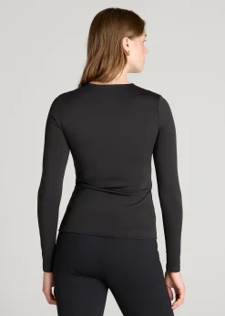 Contour Jersey Long Sleeve Crewneck for Tall Women