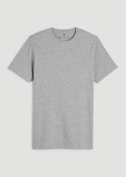 Core Cotton Crewneck Tee for Tall Men