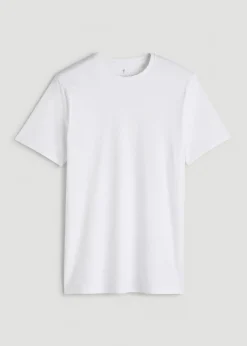 Core Cotton Crewneck Tee for Tall Men