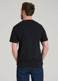 Core Cotton Crewneck Tee for Tall Men