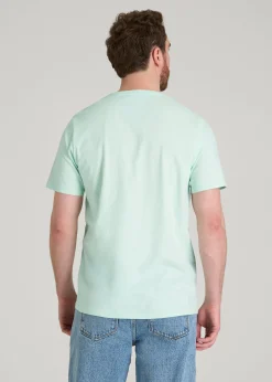 Core Cotton Crewneck Tee for Tall Men