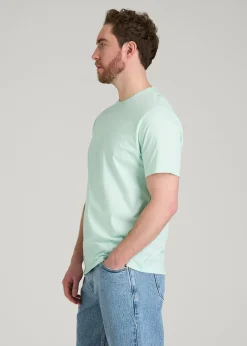 Core Cotton Crewneck Tee for Tall Men