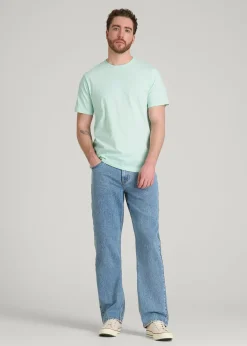 Core Cotton Crewneck Tee for Tall Men