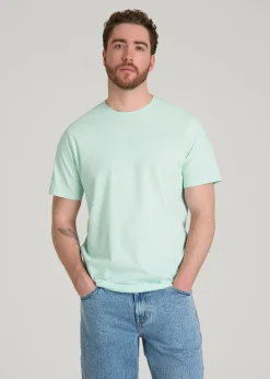 Core Cotton Crewneck Tee for Tall Men