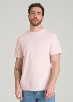 Core Cotton Crewneck Tee for Tall Men