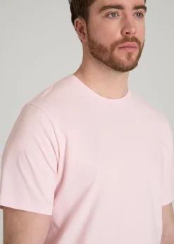 Core Cotton Crewneck Tee for Tall Men