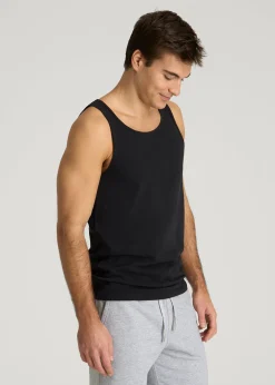 Core Cotton Tank for Tall Men