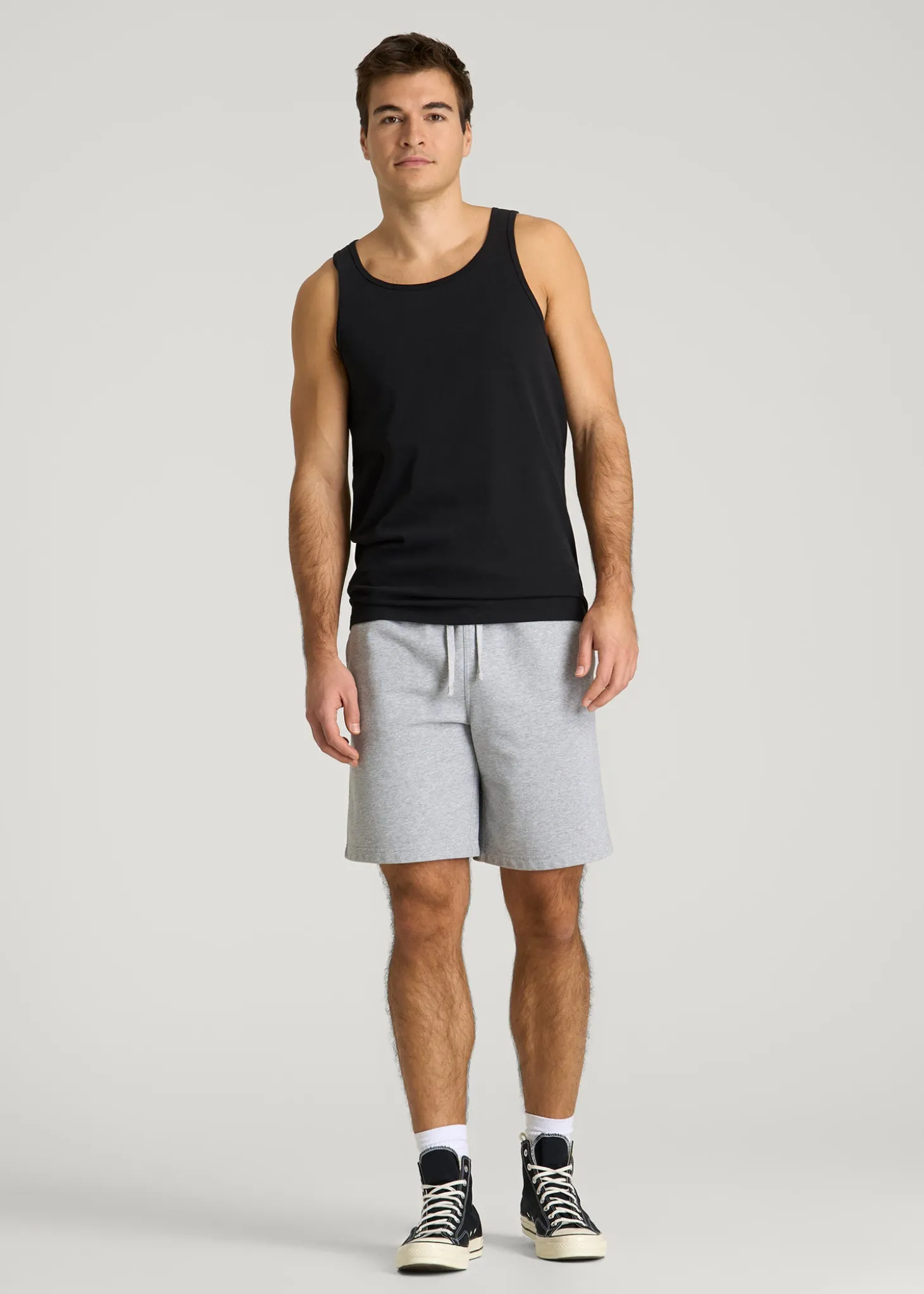 Core Cotton Tank for Tall Men