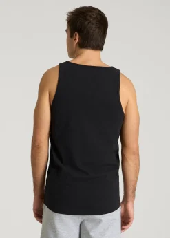 Core Cotton Tank for Tall Men