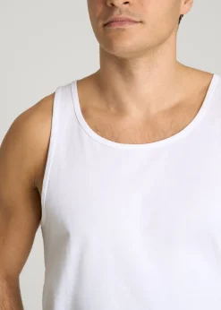 Core Cotton Tank for Tall Men