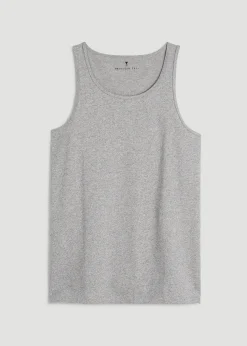 Core Cotton Tank for Tall Men