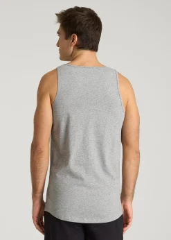 Core Cotton Tank for Tall Men