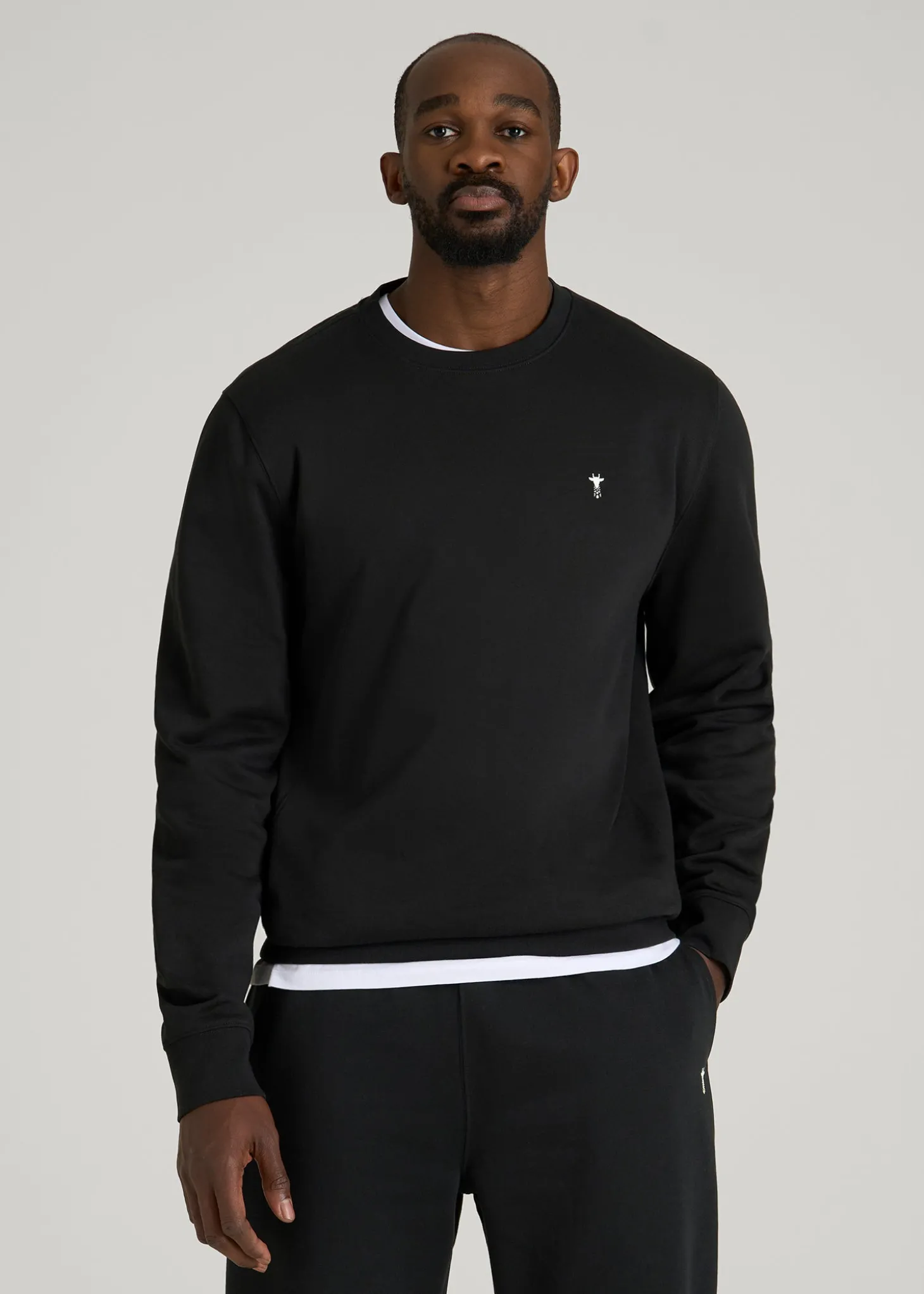 Core Motion Fleece Crewneck for Tall Men