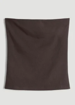 Cotton Blend Tube Top for Tall Women