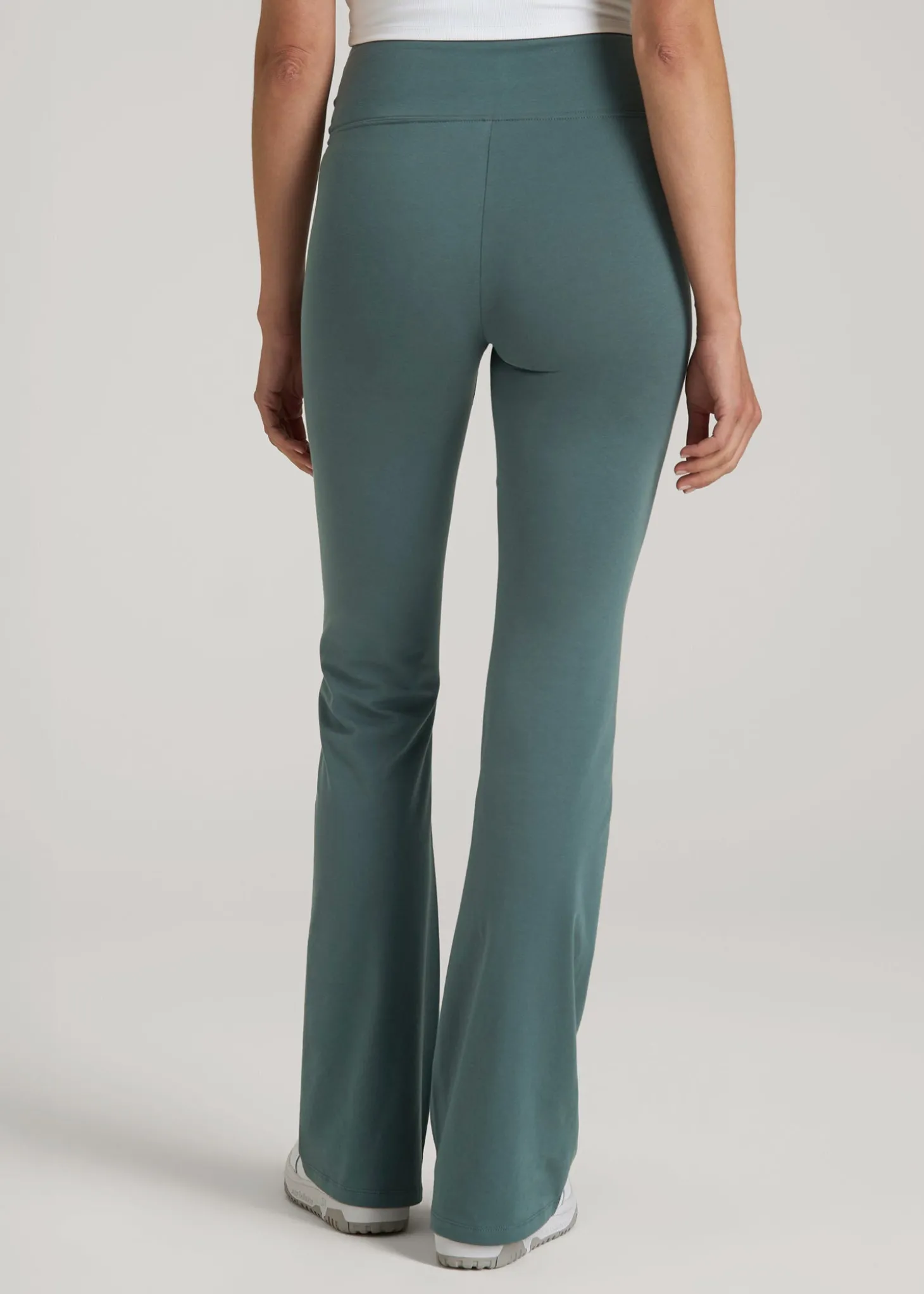 Cotton Flare Leggings for Tall Women