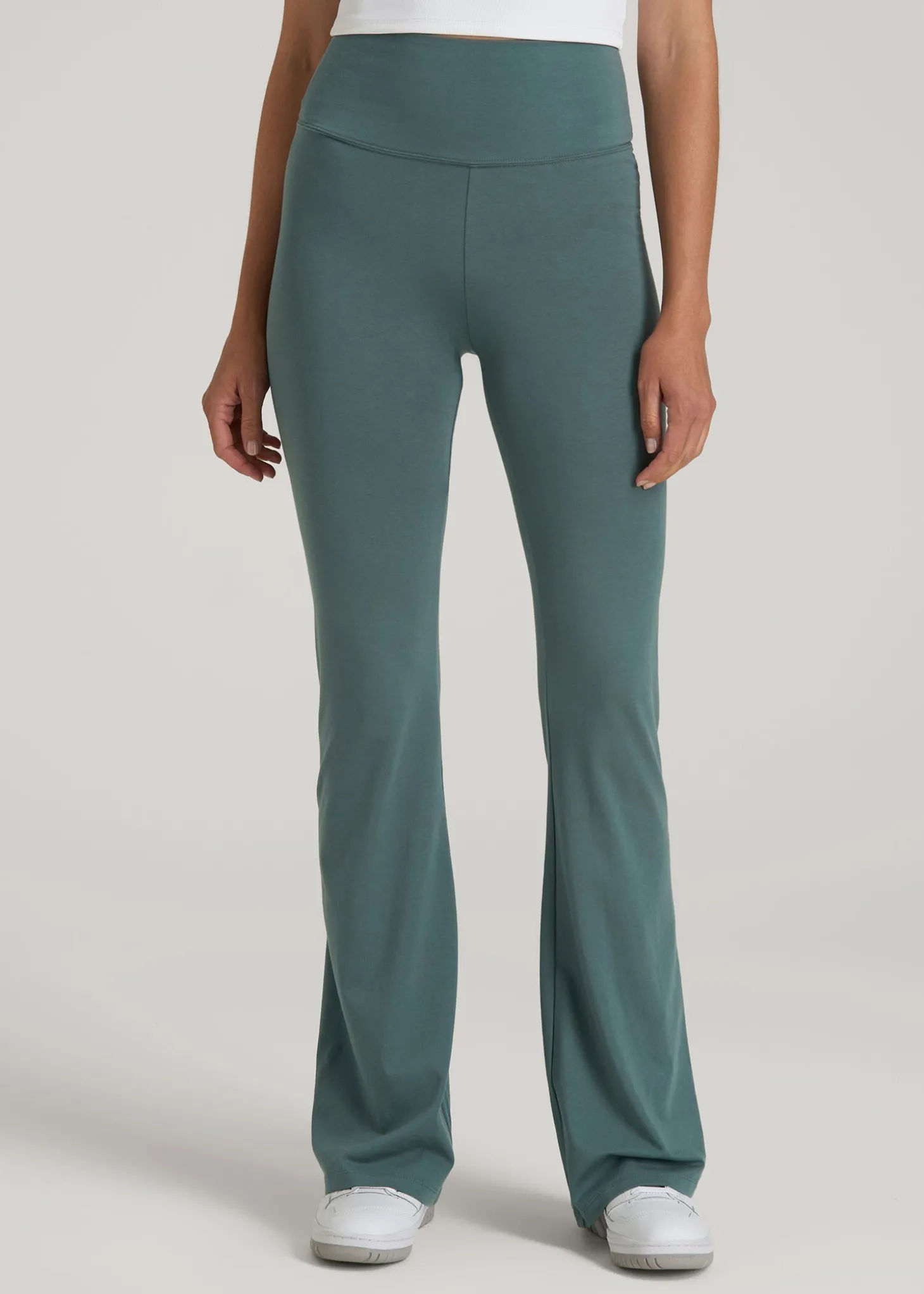 Cotton Flare Leggings for Tall Women
