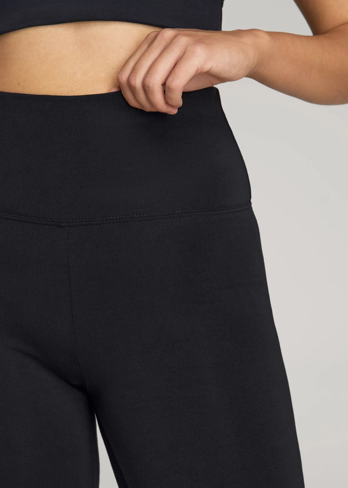 Cotton Flare Leggings for Tall Women