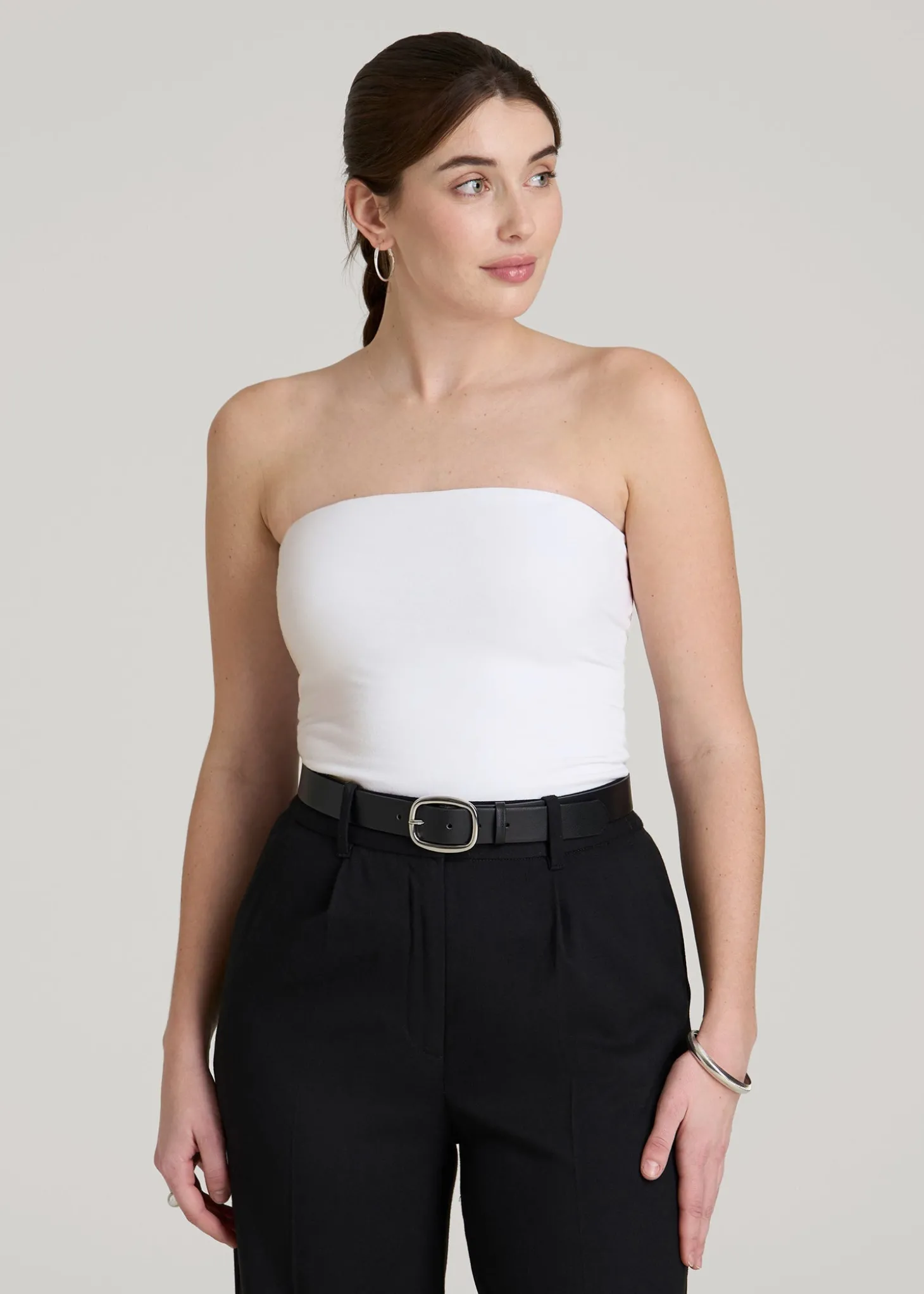 Cotton Tube Top for Tall Women