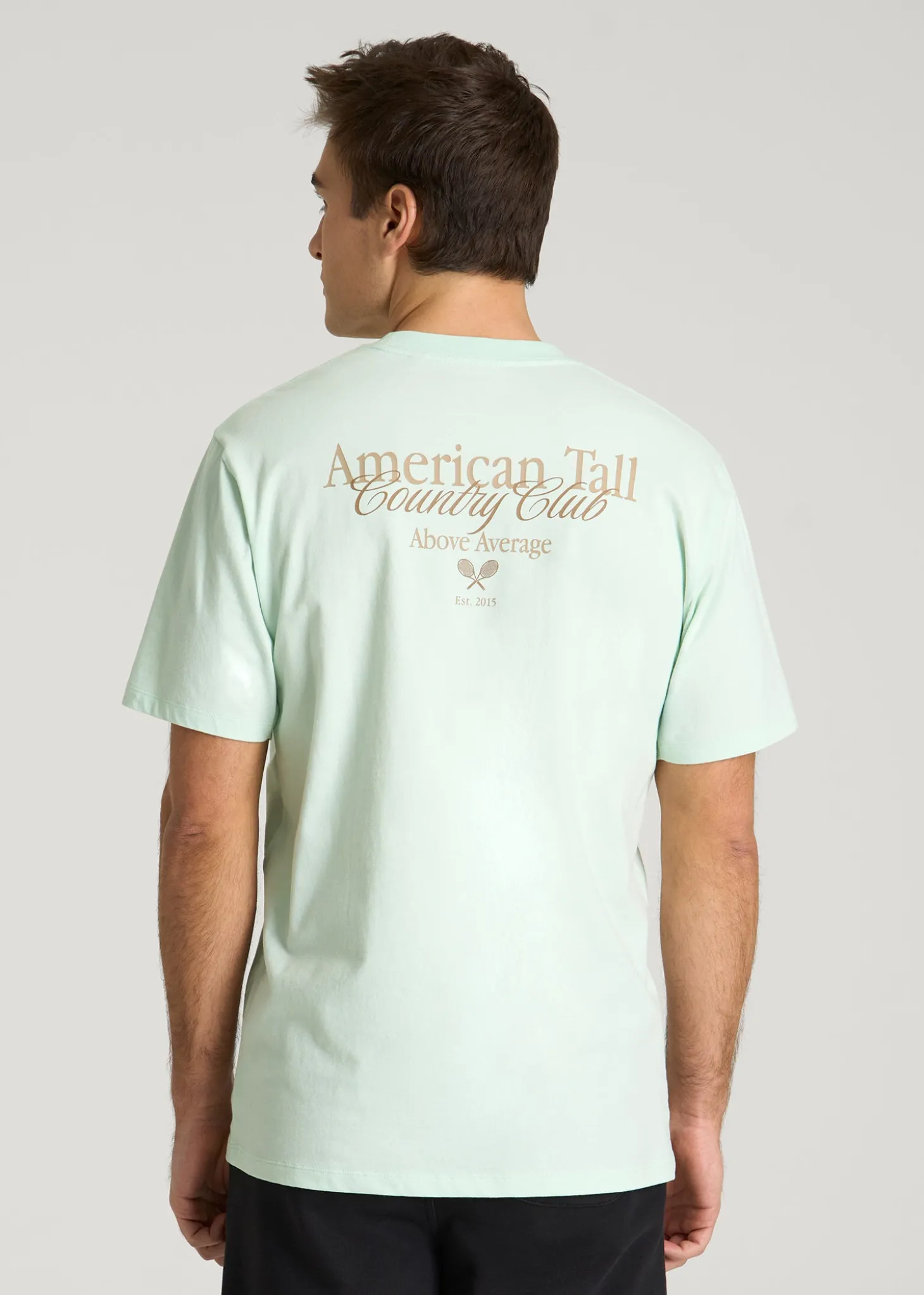 Country Club Graphic Tee for Tall Men