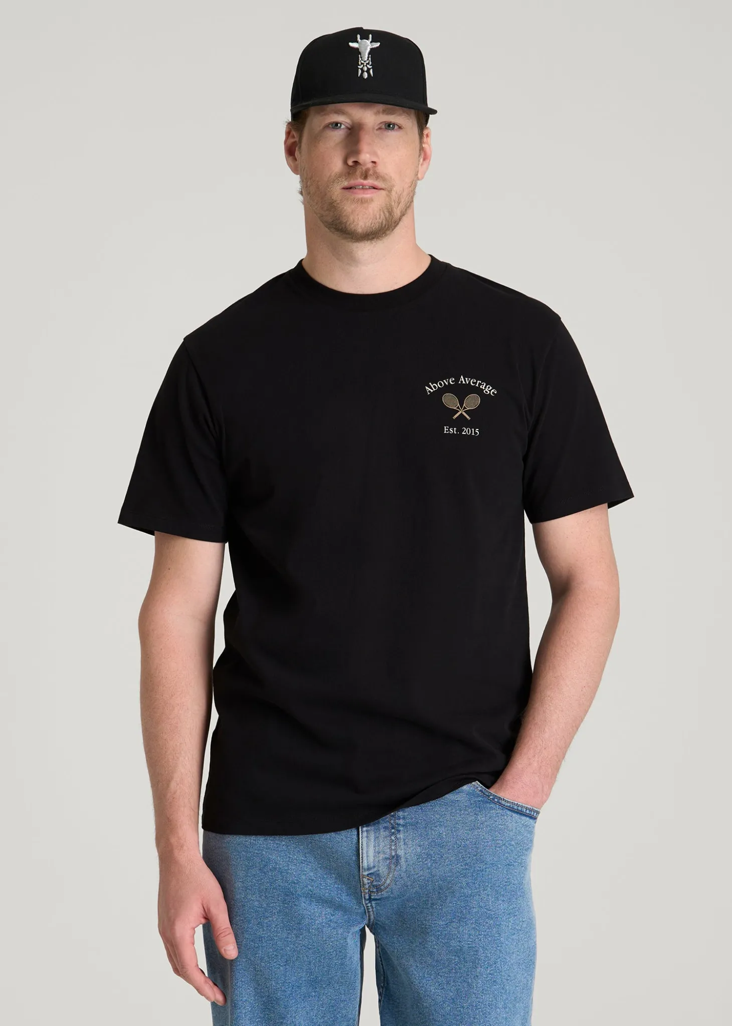 Country Club Graphic Tee for Tall Men
