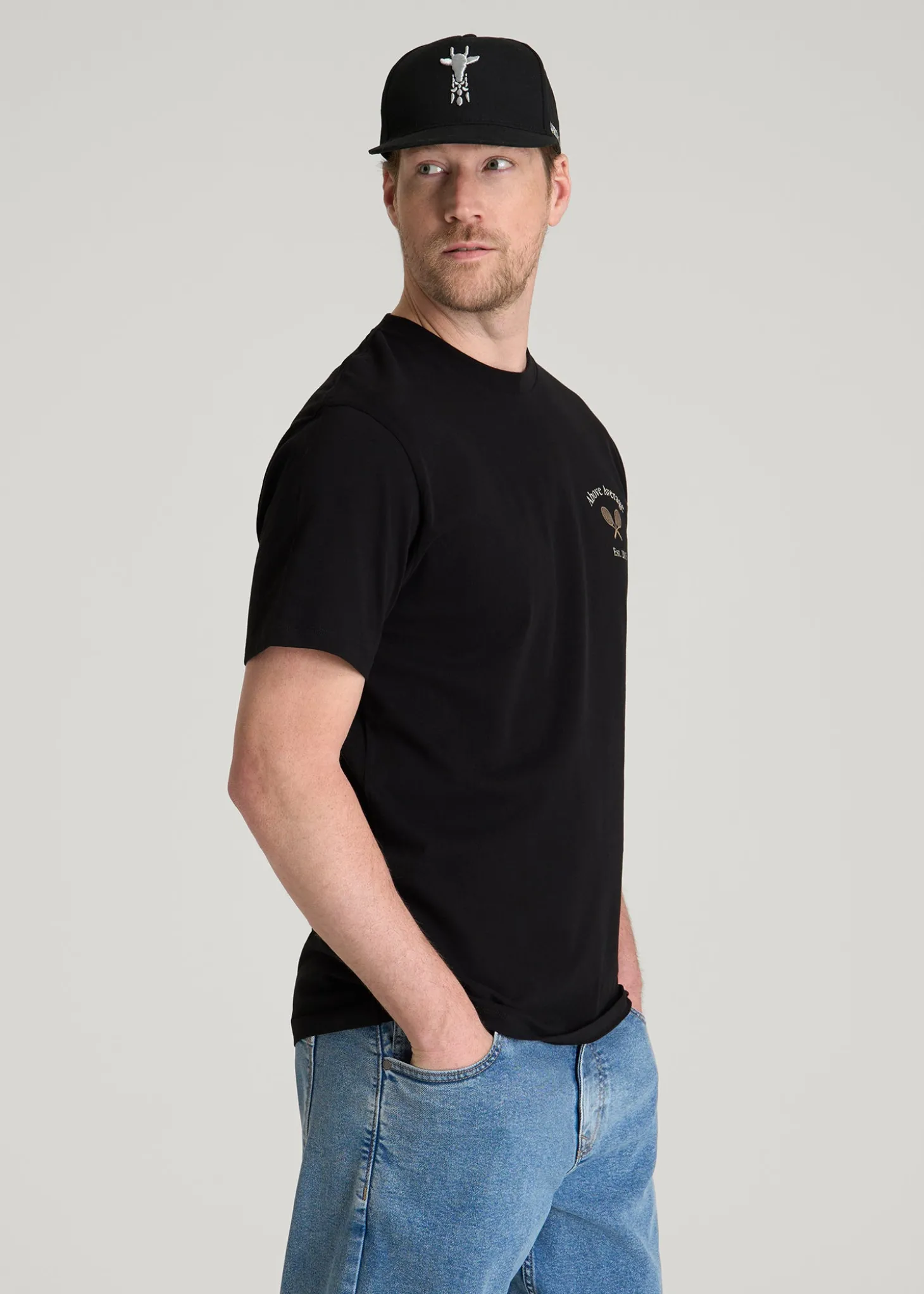Country Club Graphic Tee for Tall Men