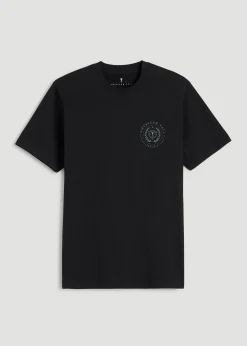 Crest Graphic Tee for Tall Men