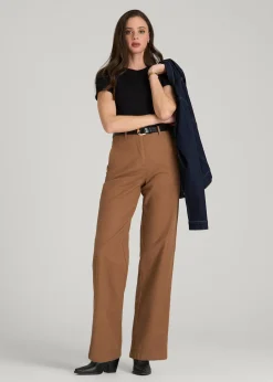 Cropped Knit Tee for Tall Women